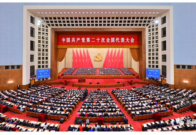 新風(fēng)光公司組織收聽收看中國(guó)共產(chǎn)黨第二十次全國(guó)代表大會(huì)開幕實(shí)況